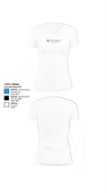 Pusch Ridge Christian Academy Upper School Cheer 62577727 Women's Short Sleeve V-neck Shirt - 18