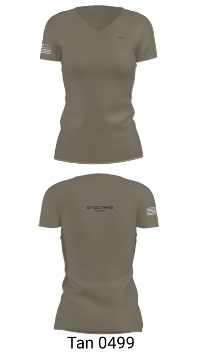 Shootingpoint 25717495 Women's Short Sleeve V-neck Shirt - 67