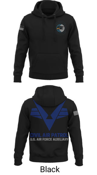 Hoodie, Sunlake High School Cadet Squadron, Air Force, Teamtime, Team time, sublimation, custom sports apparel, team uniforms, spirit wear, spiritwear, sports uniforms, custom shirts, team store, custom team store, fundraiser sports, apparel fundraiser