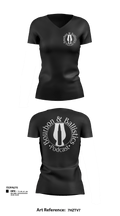 Bpurbon and Ballistics Podcast 12058467 Women's Short Sleeve V-neck Shirt - 116