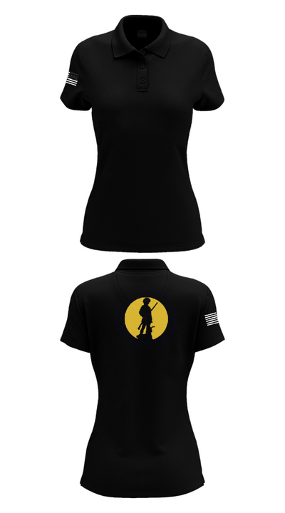 Recruiting & Retention Battalion 95903895 Women's Short Sleeve Performance Polo  - 33