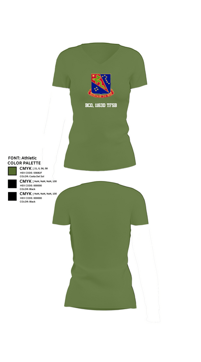 BCO, 1163D TFSB 58907299 Women's Short Sleeve V-neck Shirt - 44
