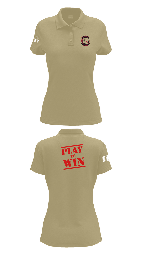 Womens Short Sleeve Performance Polo, 21st AMU, , Teamtime, Team time, sublimation, custom sports apparel, team uniforms, spirit wear, spiritwear, sports uniforms, custom shirts, team store, custom team store, fundraiser sports, apparel fundraiser