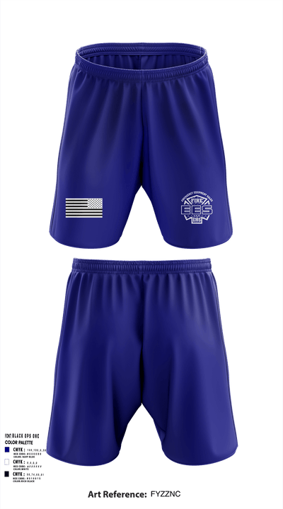 Emergency Equipment Sales & Service 90010417 Athletic Shorts With Pockets - 4