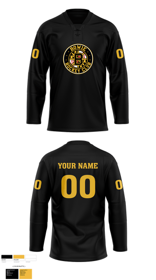 Hockey Jersey, Bowie Hockey Club, Ice Hockey, Teamtime, Team time, sublimation, custom sports apparel, team uniforms, spirit wear, spiritwear, sports uniforms, custom shirts, team store, custom team store, fundraiser sports, apparel fundraiser
