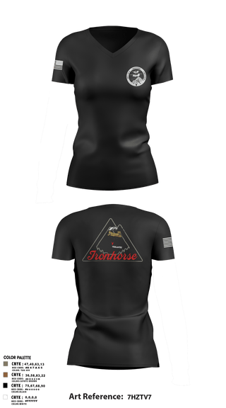 Womens Long Sleeve Vneck Shirt, Bco 1-189th, Army, Teamtime, Team time, sublimation, custom sports apparel, team uniforms, spirit wear, spiritwear, sports uniforms, custom shirts, team store, custom team store, fundraiser sports, apparel fundraiser