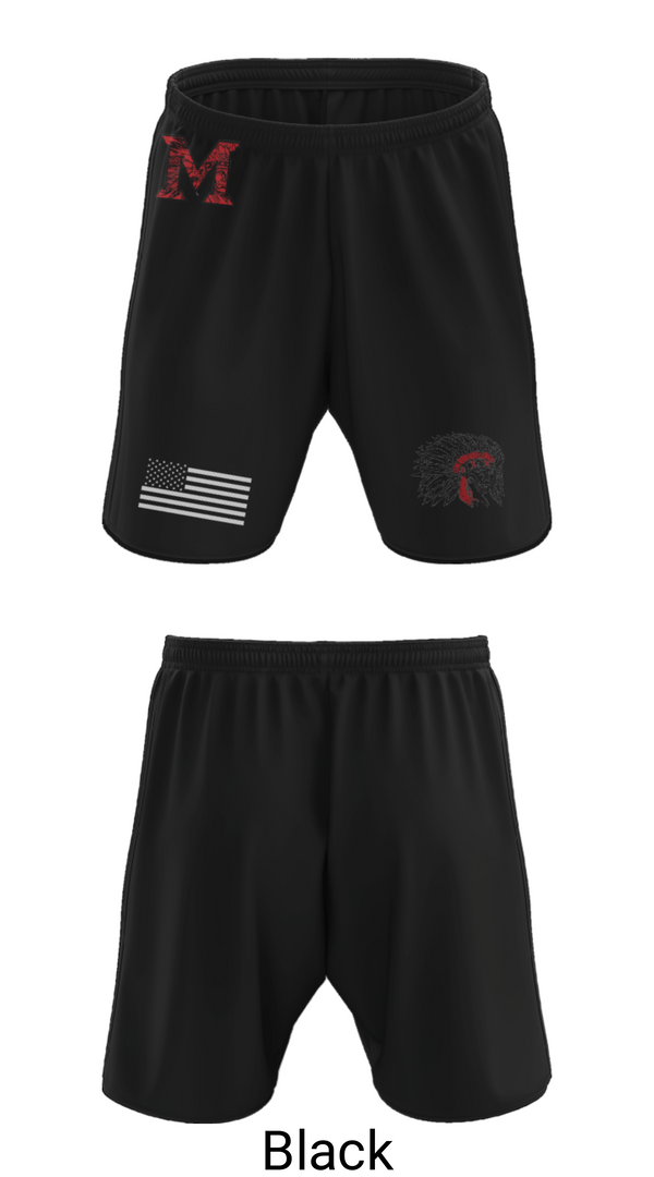 Athletic Shorts With Pockets, Mcloud High School Cheer, Cheer, Teamtime, Team time, sublimation, custom sports apparel, team uniforms, spirit wear, spiritwear, sports uniforms, custom shirts, team store, custom team store, fundraiser sports, apparel fundraiser