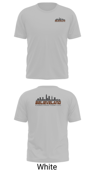 Short Sleeve Performance Shirt, Believeland Construction LLC, , Teamtime, Team time, sublimation, custom sports apparel, team uniforms, spirit wear, spiritwear, sports uniforms, custom shirts, team store, custom team store, fundraiser sports, apparel fundraiser