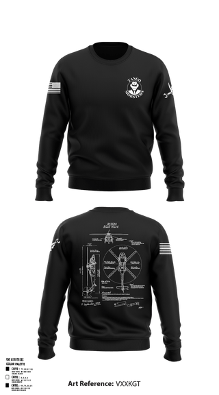 Crew Neck Sweatshirt, B Co 615th ASB - TangosB Co 615th ASB TANGOS, Army, Teamtime, Team time, sublimation, custom sports apparel, team uniforms, spirit wear, spiritwear, sports uniforms, custom shirts, team store, custom team store, fundraiser sports, apparel fundraiser