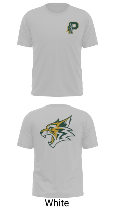 Paradise High School Bobcats 65206673 Short Sleeve Performance Shirt - 11