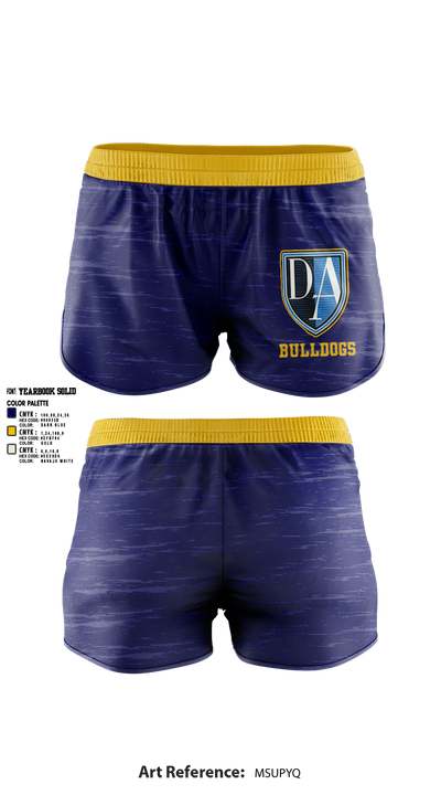 Bulldogs 95956588 Women's Shorts - 2