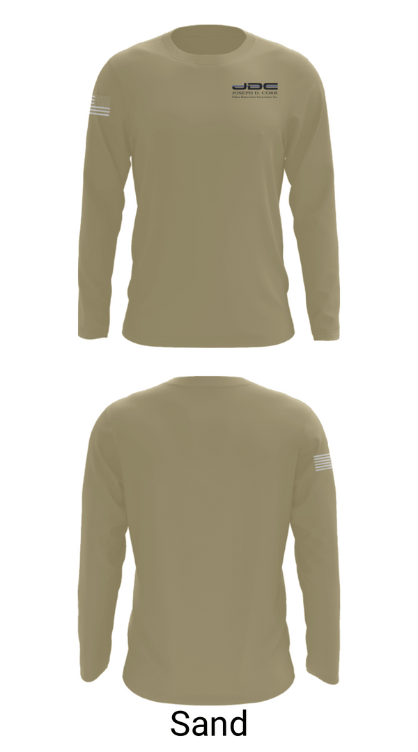 Long Sleeve Performance Shirt, JDC PBA, Police, Teamtime, Team time, sublimation, custom sports apparel, team uniforms, spirit wear, spiritwear, sports uniforms, custom shirts, team store, custom team store, fundraiser sports, apparel fundraiser