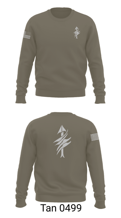 3rd Battalion 2nd Marines Scout Sniper Platoon 1879947 Crew Neck Sweatshirt - 65