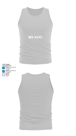 Tank Top, Red wave, Women's Basketball, Teamtime, Team time, sublimation, custom sports apparel, team uniforms, spirit wear, spiritwear, sports uniforms, custom shirts, team store, custom team store, fundraiser sports, apparel fundraiser