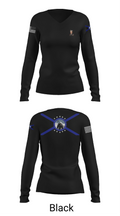 Grahn Fire DepartmentAPR 45337631 Women's Long Sleeve V-neck Shirt - 35