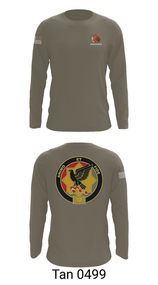 Long Sleeve Performance Shirt, D FST 8-1 CAV, Army, Teamtime, Team time, sublimation, custom sports apparel, team uniforms, spirit wear, spiritwear, sports uniforms, custom shirts, team store, custom team store, fundraiser sports, apparel fundraiser