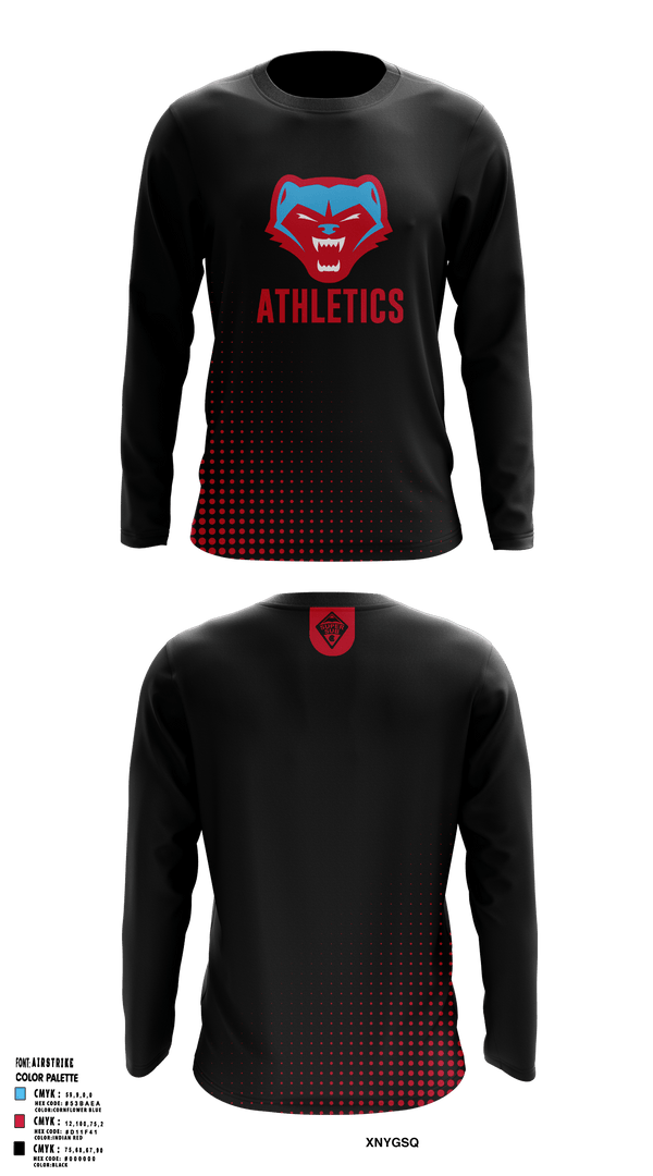Long Sleeve Performance Shirt, Montbello HS WarriorsTeam Fishman, Men's Soccer, Teamtime, Team time, sublimation, custom sports apparel, team uniforms, spirit wear, spiritwear, sports uniforms, custom shirts, team store, custom team store, fundraiser sports, apparel fundraiser