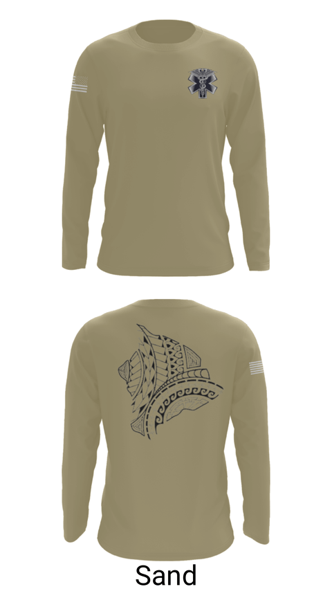 Long Sleeve Performance Shirt, MEDICS, National Guard, Teamtime, Team time, sublimation, custom sports apparel, team uniforms, spirit wear, spiritwear, sports uniforms, custom shirts, team store, custom team store, fundraiser sports, apparel fundraiser