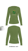 325th Tactical PSYOP Co. (A) 55785054 Women's Long Sleeve V-neck Shirt - 42
