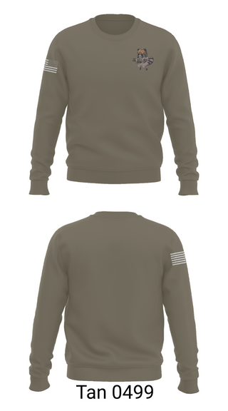 Crew Neck Sweatshirt, 6-8 CAV A Troop, Army, Teamtime, Team time, sublimation, custom sports apparel, team uniforms, spirit wear, spiritwear, sports uniforms, custom shirts, team store, custom team store, fundraiser sports, apparel fundraiser
