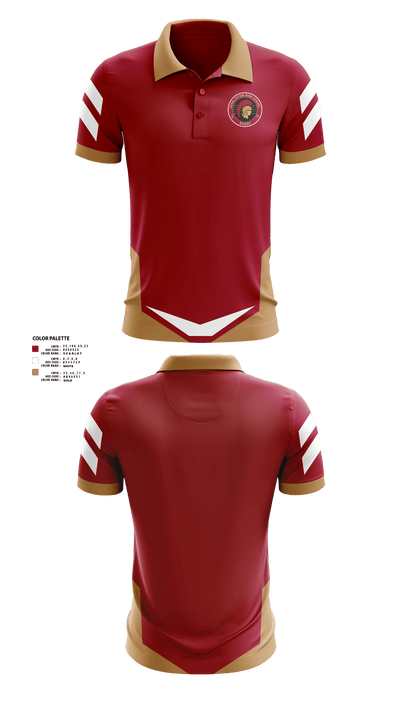 Charleston High School Band 49030525 Short Sleeve Performance Polo - 40