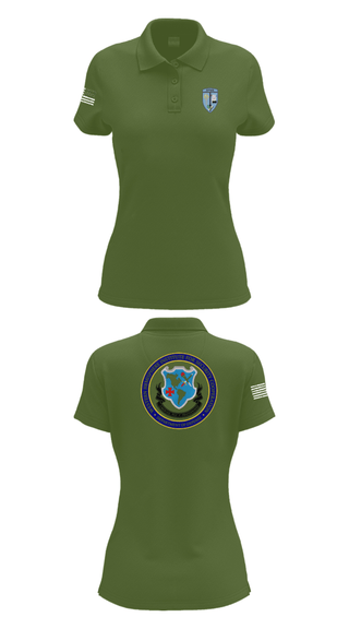 Womens Short Sleeve Performance Polo, WHINSEC, Army, Teamtime, Team time, sublimation, custom sports apparel, team uniforms, spirit wear, spiritwear, sports uniforms, custom shirts, team store, custom team store, fundraiser sports, apparel fundraiser