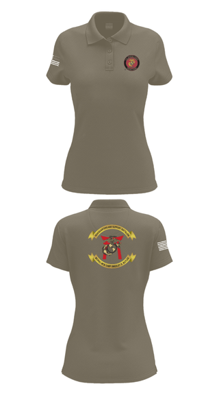 Women's Short Sleeve Performance Polo, MCIPAC, Marines, Teamtime, Team time, sublimation, custom sports apparel, team uniforms, spirit wear, spiritwear, sports uniforms, custom shirts, team store, custom team store, fundraiser sports, apparel fundraiser