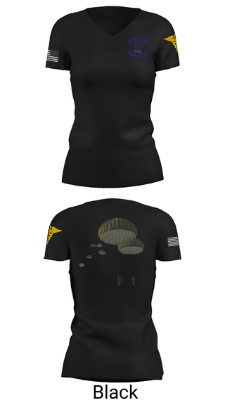 Womens Short Sleeve Vneck Shirt, 173rd Airborne Division, Army, Teamtime, Team time, sublimation, custom sports apparel, team uniforms, spirit wear, spiritwear, sports uniforms, custom shirts, team store, custom team store, fundraiser sports, apparel fundraiser