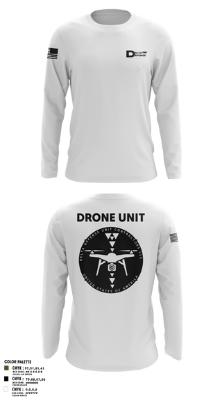 Long Sleeve Performance Shirt, Delta Defense Unit, Police, Teamtime, Team time, sublimation, custom sports apparel, team uniforms, spirit wear, spiritwear, sports uniforms, custom shirts, team store, custom team store, fundraiser sports, apparel fundraiser