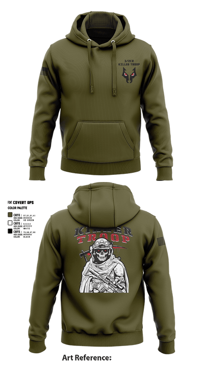 3/2CR Killer Troop 6220684 Hoodie - 15