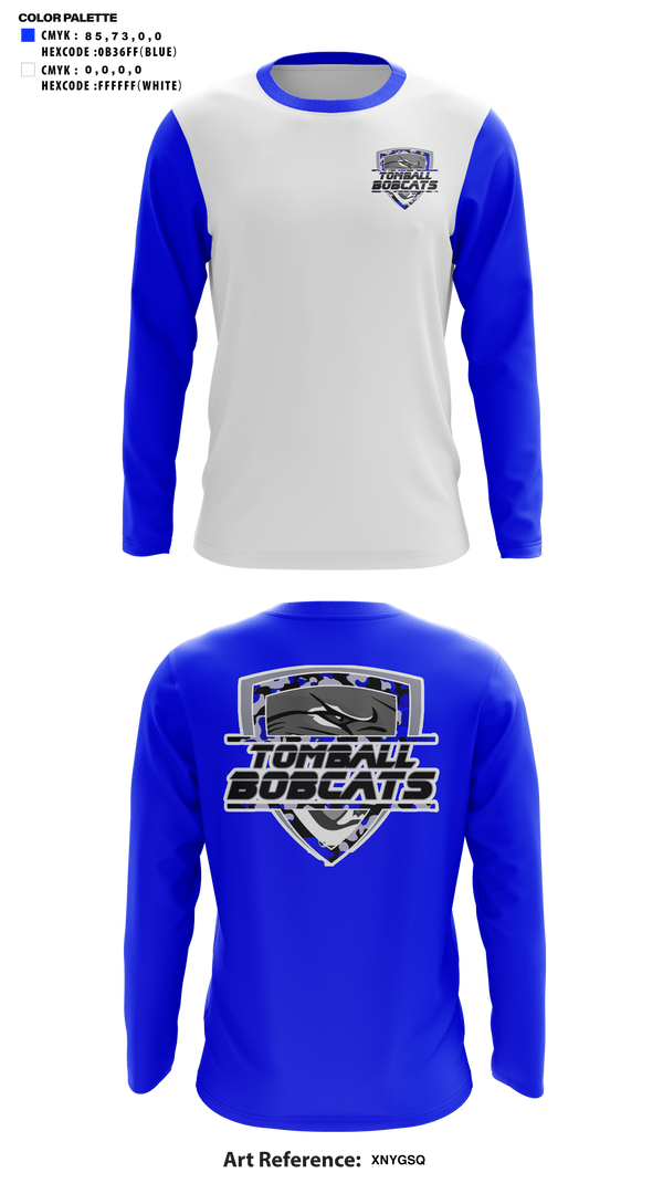 Long Sleeve Performance Shirt, Tomball Bobcats, , Teamtime, Team time, sublimation, custom sports apparel, team uniforms, spirit wear, spiritwear, sports uniforms, custom shirts, team store, custom team store, fundraiser sports, apparel fundraiser
