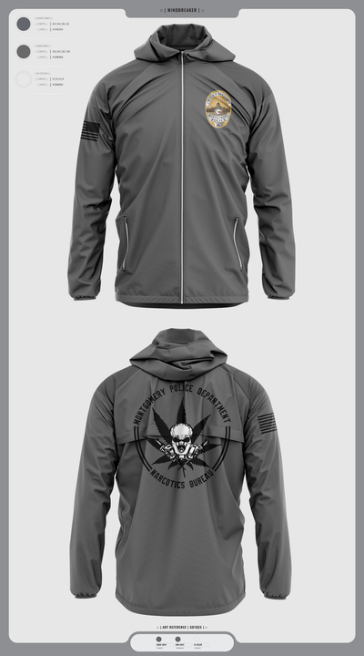 NARCOTICS BUREAU Windbreaker - 2