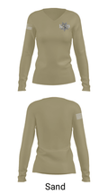 Fresno Police Department K9 Unit 39054818 Women's Long Sleeve V-neck Shirt - 92
