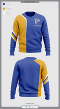 Todd County High School Wrestling 85691446 Crew Neck Sweatshirt - 20