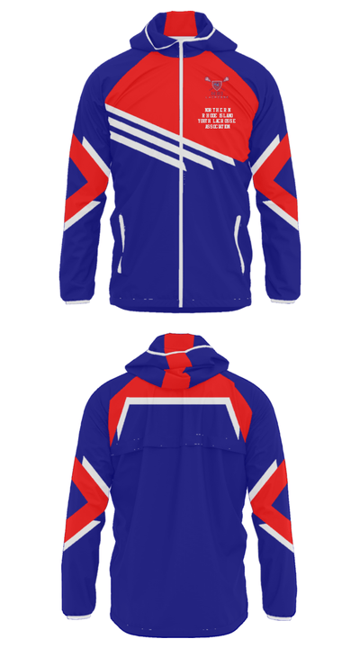 Northern Rhode Island Youth Lacrosse Association 22403960 Windbreaker - 36
