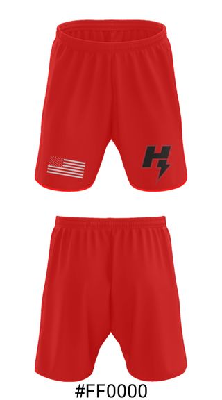 Athletic Shorts With Pockets, Hilliard Middle-Senior High School, Spirit Store, Teamtime, Team time, sublimation, custom sports apparel, team uniforms, spirit wear, spiritwear, sports uniforms, custom shirts, team store, custom team store, fundraiser sports, apparel fundraiser