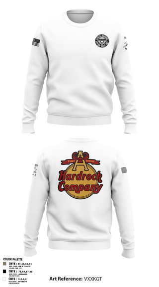 Crew Neck Sweatshirt, 2nd PLT A CO-The Family, Army, Teamtime, Team time, sublimation, custom sports apparel, team uniforms, spirit wear, spiritwear, sports uniforms, custom shirts, team store, custom team store, fundraiser sports, apparel fundraiser