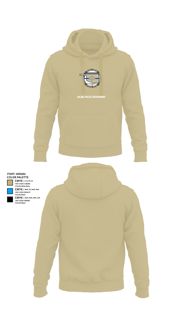 Hoodie, Salina Police Department, Police, Teamtime, Team time, sublimation, custom sports apparel, team uniforms, spirit wear, spiritwear, sports uniforms, custom shirts, team store, custom team store, fundraiser sports, apparel fundraiser