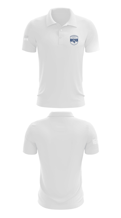 Bainbridge Island FC Soccer 19343174 Short Sleeve Performance Polo - 9