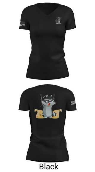 Womens Short Sleeve Vneck Shirt, 2-2 B Co., Army, Teamtime, Team time, sublimation, custom sports apparel, team uniforms, spirit wear, spiritwear, sports uniforms, custom shirts, team store, custom team store, fundraiser sports, apparel fundraiser