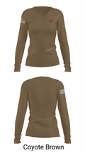 647 RSG 4218296 Women's Long Sleeve V-neck Shirt - 17