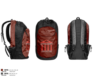Gear Bag, Integrity Services, , Teamtime, Team time, sublimation, custom sports apparel, team uniforms, spirit wear, spiritwear, sports uniforms, custom shirts, team store, custom team store, fundraiser sports, apparel fundraiser