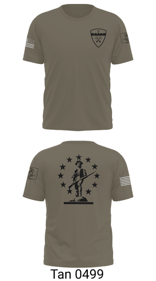 Short Sleeve Performance Shirt, 2nd Company Governor's Foot Guard, , Teamtime, Team time, sublimation, custom sports apparel, team uniforms, spirit wear, spiritwear, sports uniforms, custom shirts, team store, custom team store, fundraiser sports, apparel fundraiser