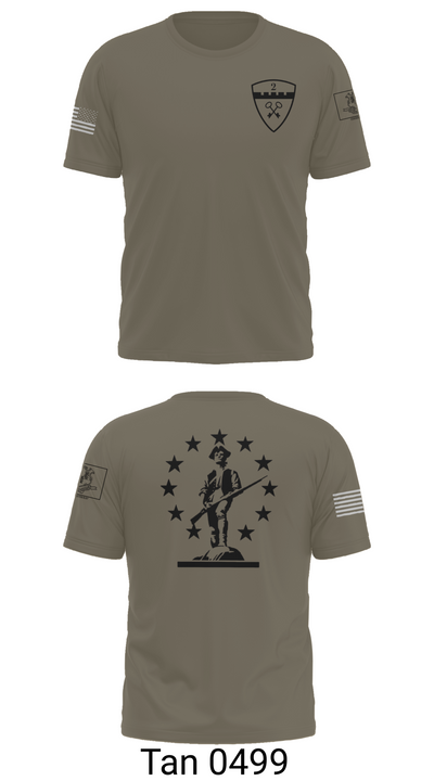2nd Company Governor's Foot Guard 46086326 Short Sleeve Performance Shirt - 72