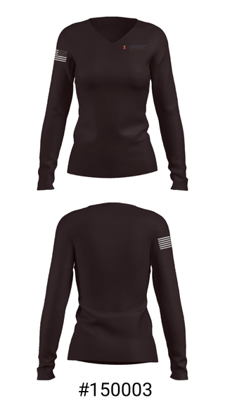 Women's Long Sleeve Vneck Shirt, Chez Veterans Center, Spirit Store, Teamtime, Team time, sublimation, custom sports apparel, team uniforms, spirit wear, spiritwear, sports uniforms, custom shirts, team store, custom team store, fundraiser sports, apparel fundraiser