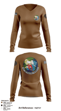 20th Intelligence Squadron 35709340 Women's Long Sleeve V-neck Shirt - 7
