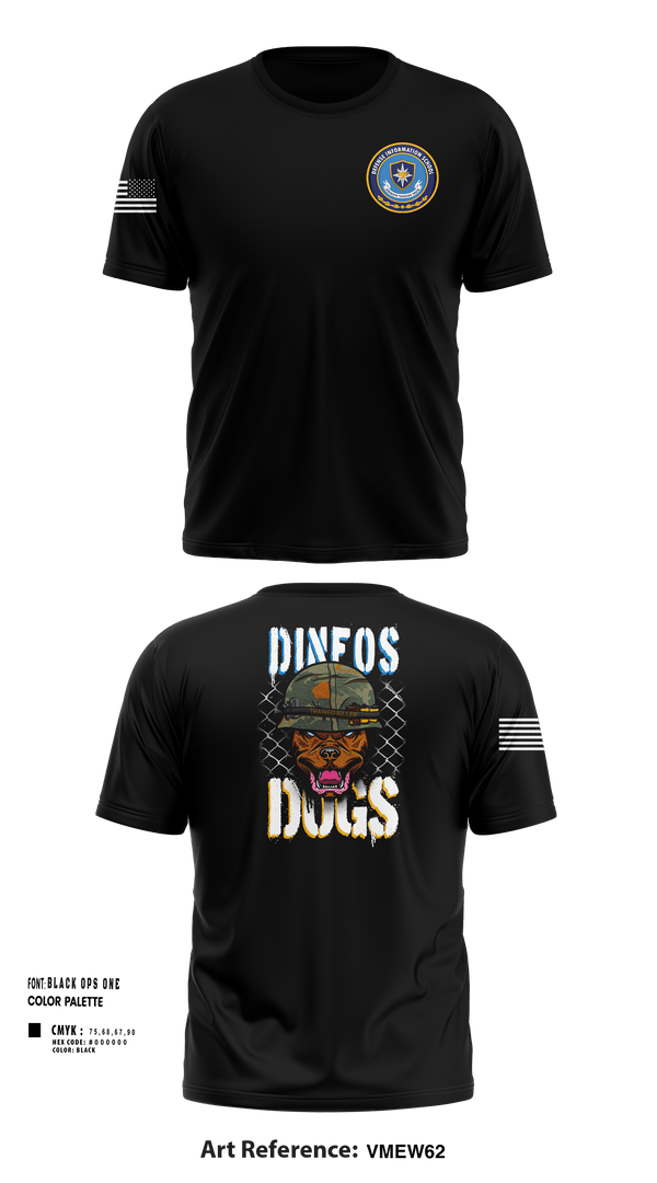 Short Sleeve Performance Shirt, DINFOS, Army, Teamtime, Team time, sublimation, custom sports apparel, team uniforms, spirit wear, spiritwear, sports uniforms, custom shirts, team store, custom team store, fundraiser sports, apparel fundraiser