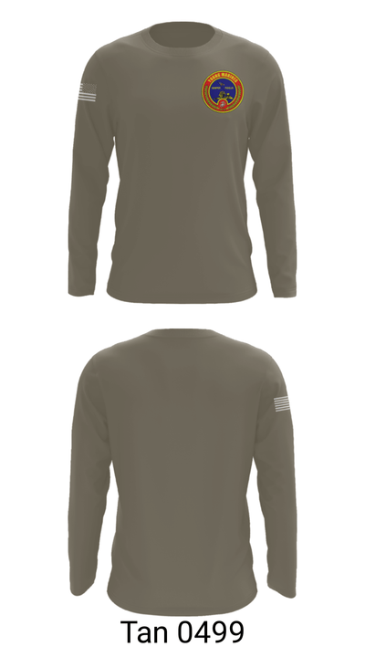 Fort meade 47918041 Long Sleeve Performance Shirt - 66