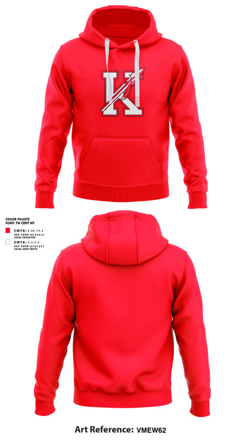 Hoodie, Kootenai Warriors, Women's Basketball, Teamtime, Team time, sublimation, custom sports apparel, team uniforms, spirit wear, spiritwear, sports uniforms, custom shirts, team store, custom team store, fundraiser sports, apparel fundraiser