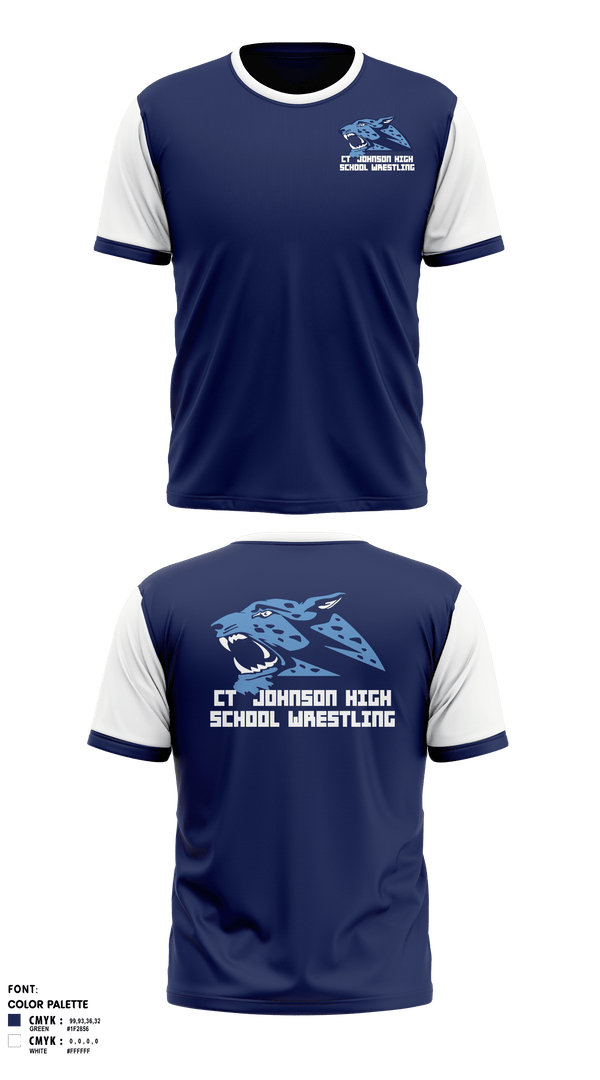 Short Sleeve Performance Shirt, CT Johnson High School Wrestling, Wrestling, Teamtime, Team time, sublimation, custom sports apparel, team uniforms, spirit wear, spiritwear, sports uniforms, custom shirts, team store, custom team store, fundraiser sports, apparel fundraiser